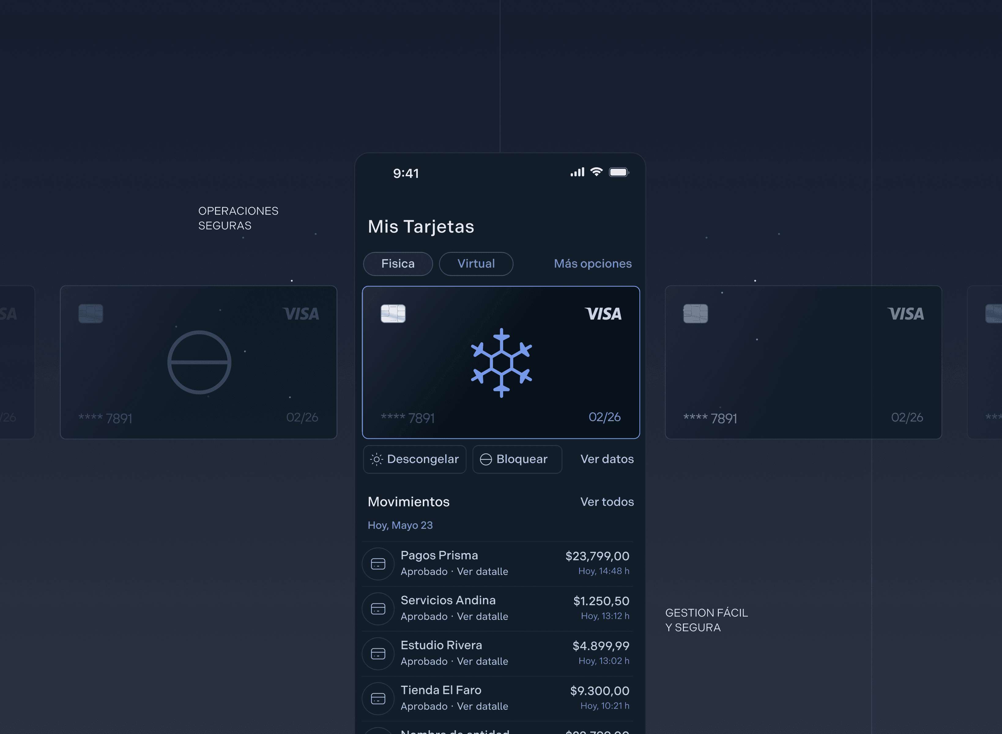 Tukipay feature panel